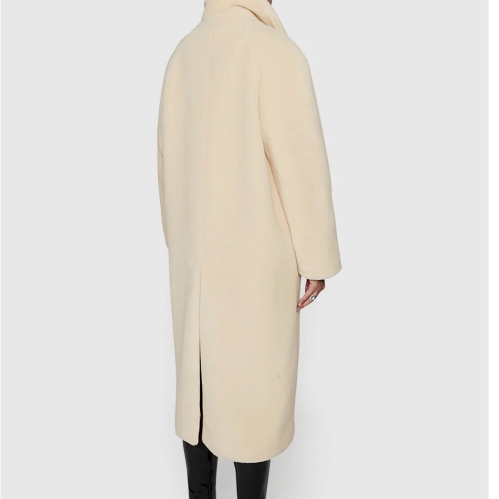 Rebecca Minkoff Cream Teddy Jacket - Picture 6 of 7